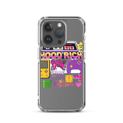 90s Gamer Clear Case for iPhone®