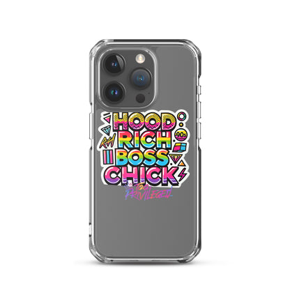 90s Rich Heroes Clear Case for iPhone®