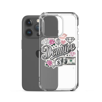 Demure Clear Case for iPhone®