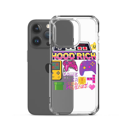 90s Gamer Clear Case for iPhone®