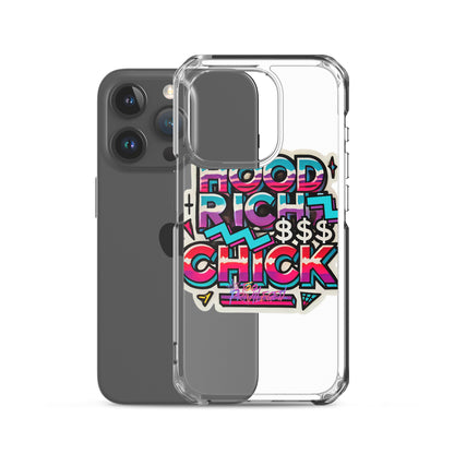 90s Flair Clear Case for iPhone®