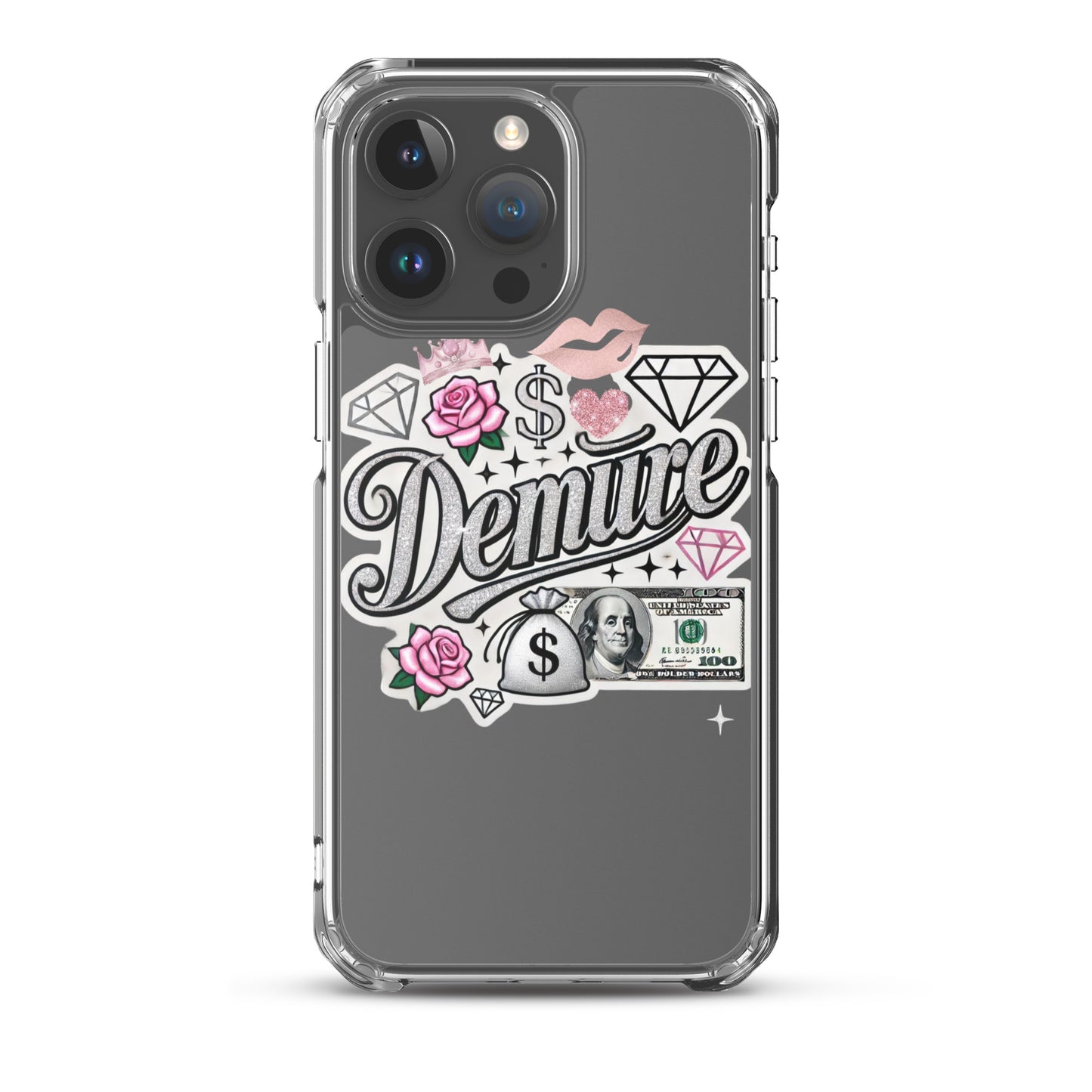 Demure Clear Case for iPhone®