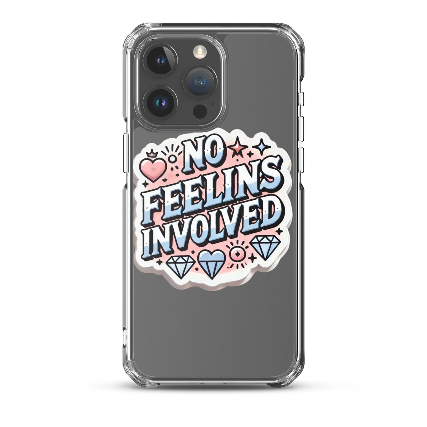 NO Feelins Clear Case for iPhone®