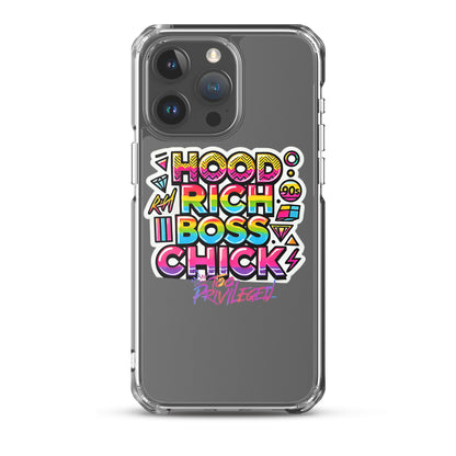 90s Rich Heroes Clear Case for iPhone®