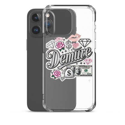 Demure Clear Case for iPhone®