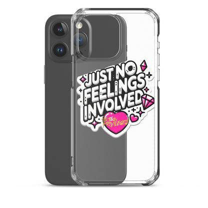 NO Feelings Clear Case for iPhone®