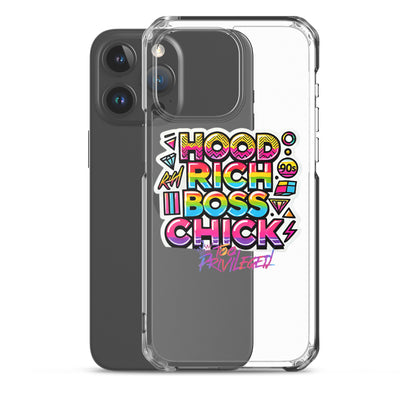 90s Rich Heroes Clear Case for iPhone®