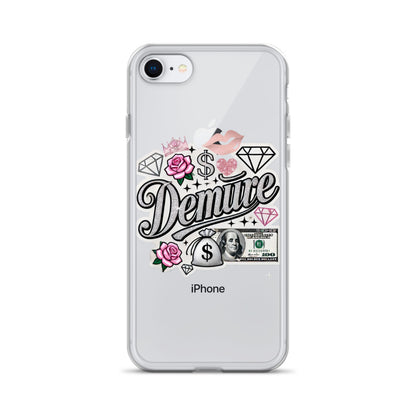 Demure Clear Case for iPhone®