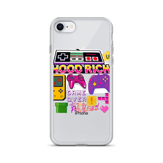 90s Gamer Clear Case for iPhone®