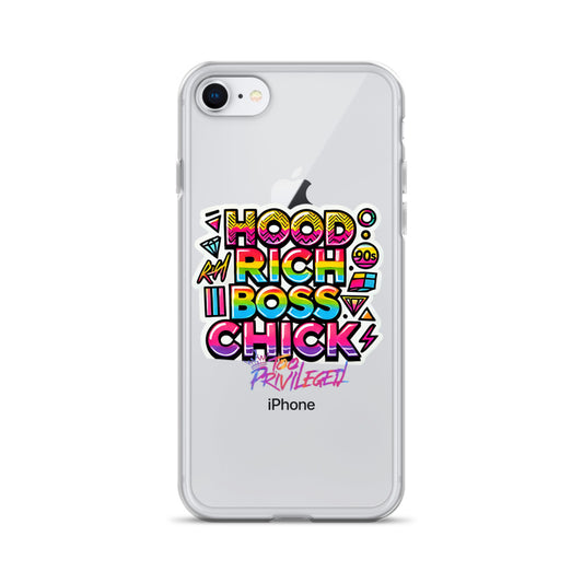 90s Rich Heroes Clear Case for iPhone®