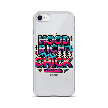 90s Flair Clear Case for iPhone®