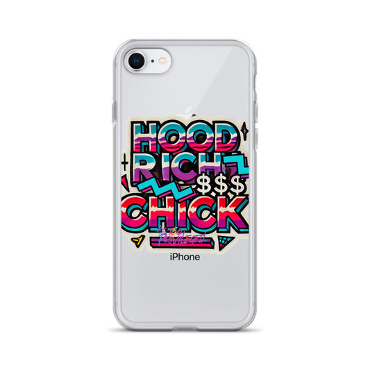 90s Flair Clear Case for iPhone®