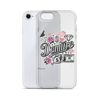 Demure Clear Case for iPhone®