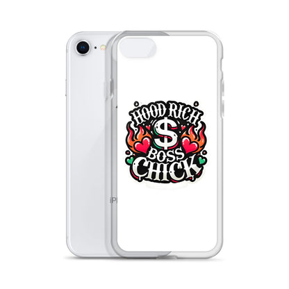 HRBC Red/Green Clear Case for iPhone®