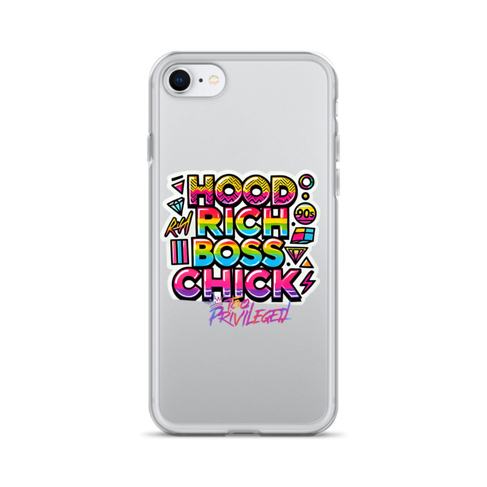 90s Rich Heroes Clear Case for iPhone®