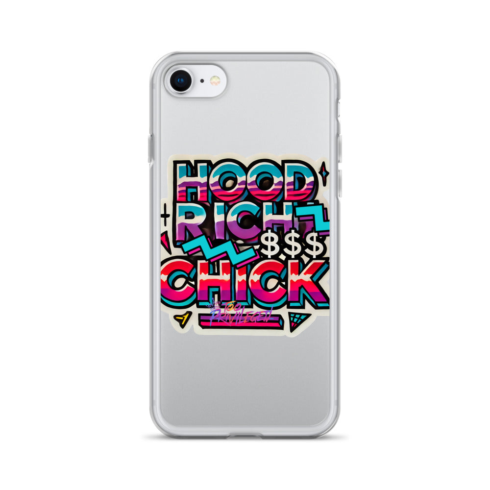 90s Flair Clear Case for iPhone®