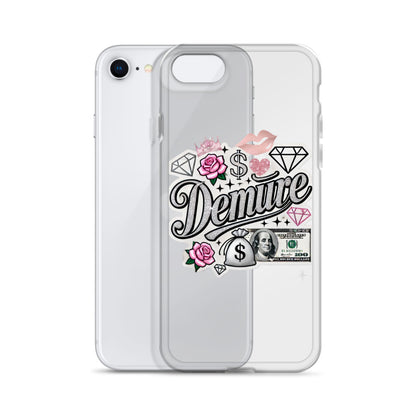 Demure Clear Case for iPhone®