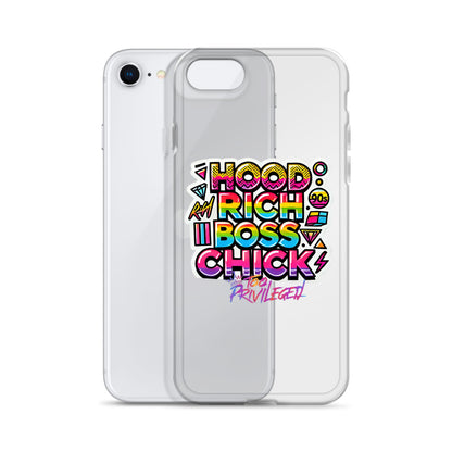 90s Rich Heroes Clear Case for iPhone®