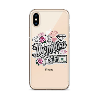 Demure Clear Case for iPhone®