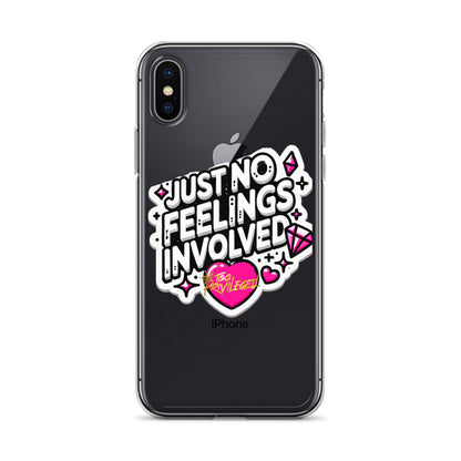 NO Feelings Clear Case for iPhone®