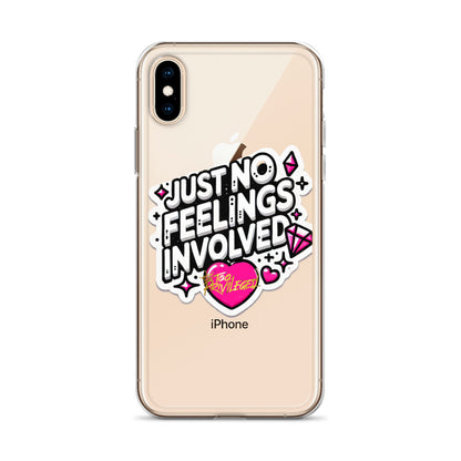 NO Feelings Clear Case for iPhone®