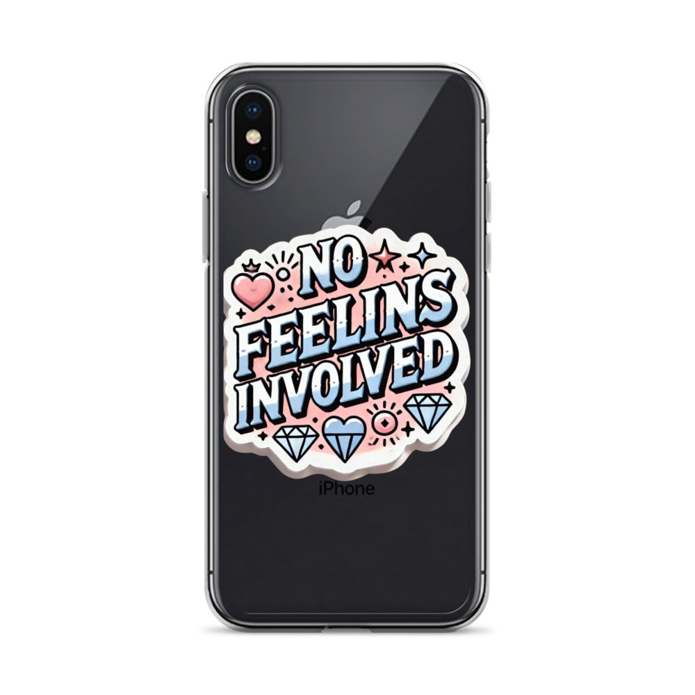 NO Feelins Clear Case for iPhone®