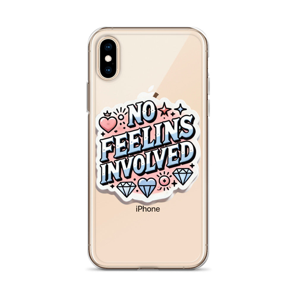 NO Feelins Clear Case for iPhone®