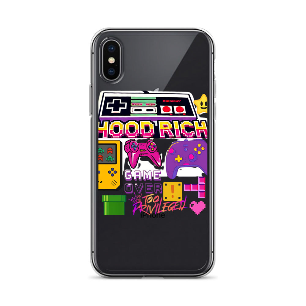 90s Gamer Clear Case for iPhone®