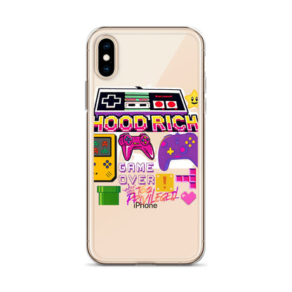 90s Gamer Clear Case for iPhone®