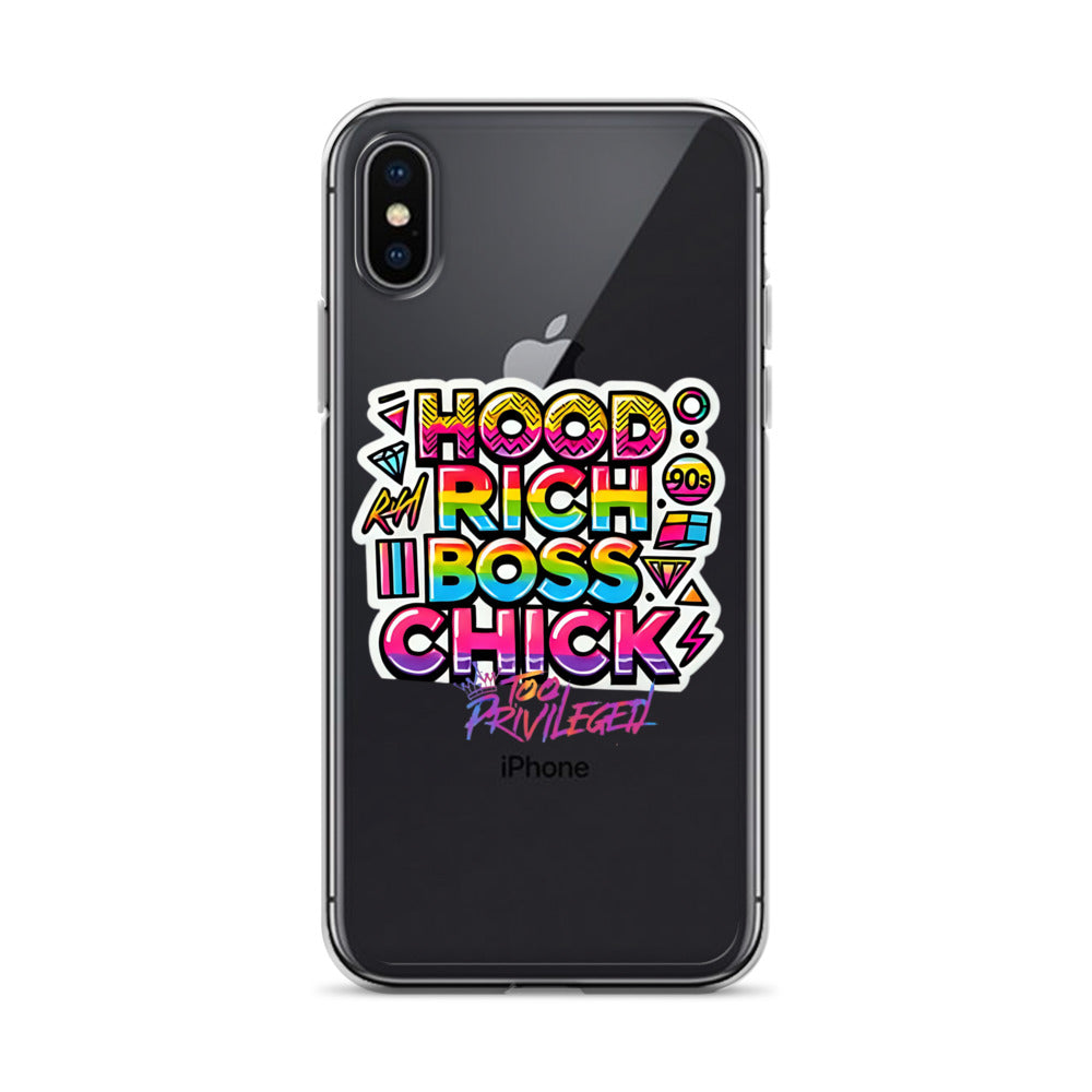 90s Rich Heroes Clear Case for iPhone®