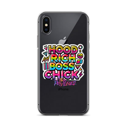 90s Rich Heroes Clear Case for iPhone®