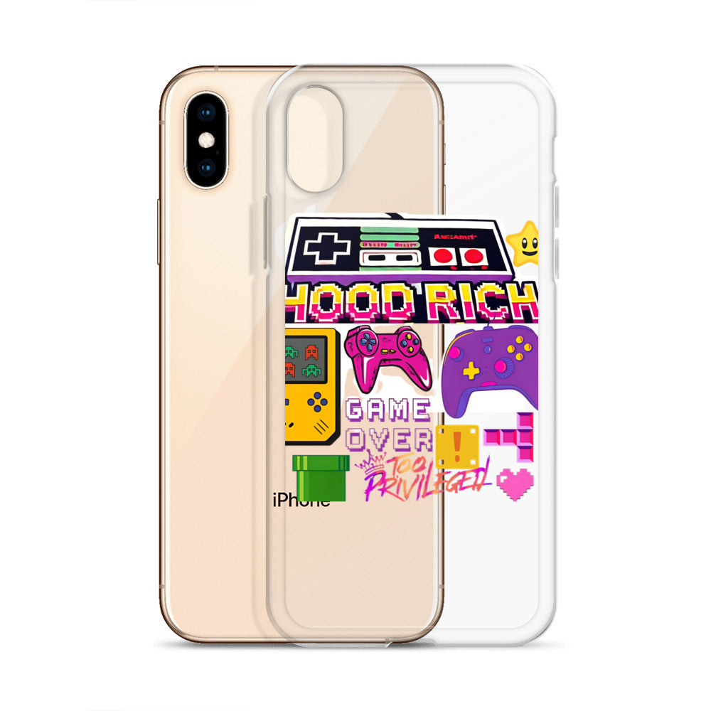 90s Gamer Clear Case for iPhone®