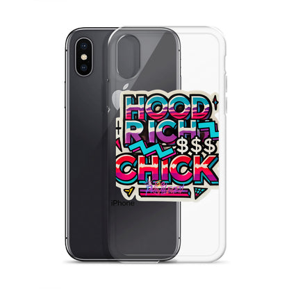 90s Flair Clear Case for iPhone®