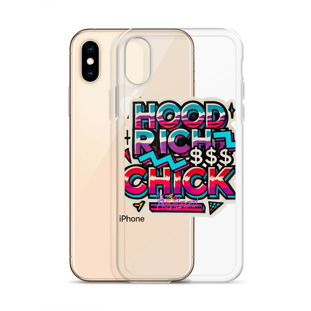 90s Flair Clear Case for iPhone®