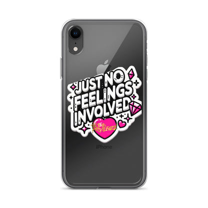 NO Feelings Clear Case for iPhone®