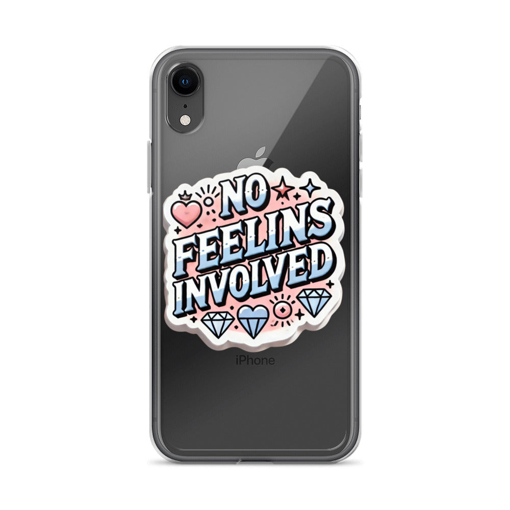 NO Feelins Clear Case for iPhone®