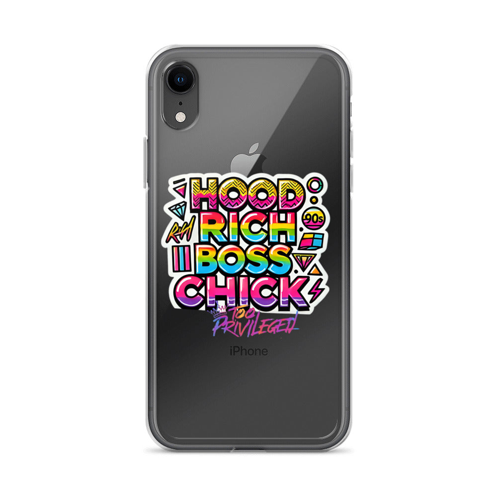 90s Rich Heroes Clear Case for iPhone®