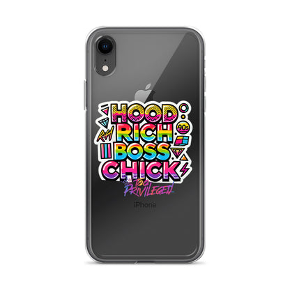 90s Rich Heroes Clear Case for iPhone®