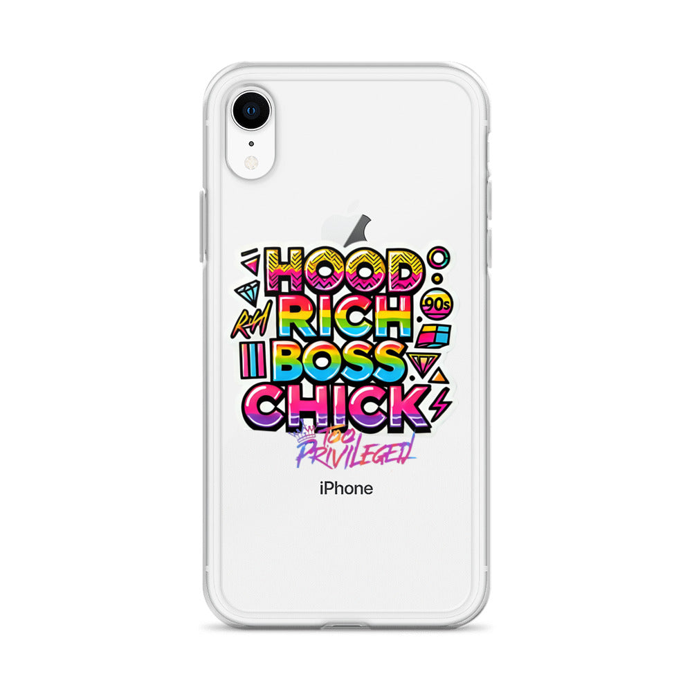 90s Rich Heroes Clear Case for iPhone®