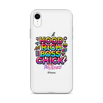 90s Rich Heroes Clear Case for iPhone®