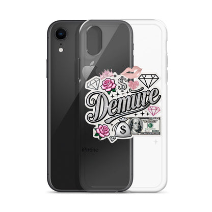 Demure Clear Case for iPhone®