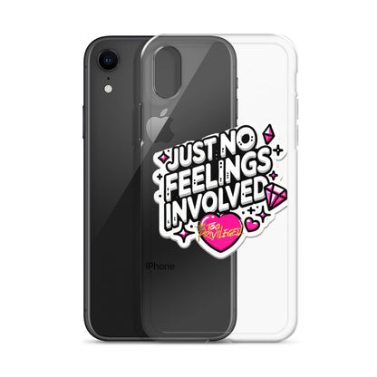 NO Feelings Clear Case for iPhone®