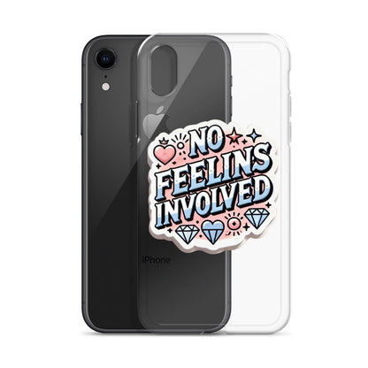 NO Feelins Clear Case for iPhone®