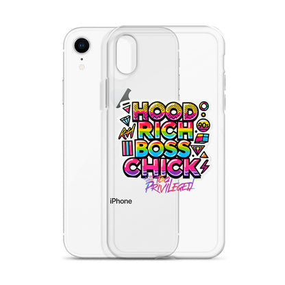 90s Rich Heroes Clear Case for iPhone®