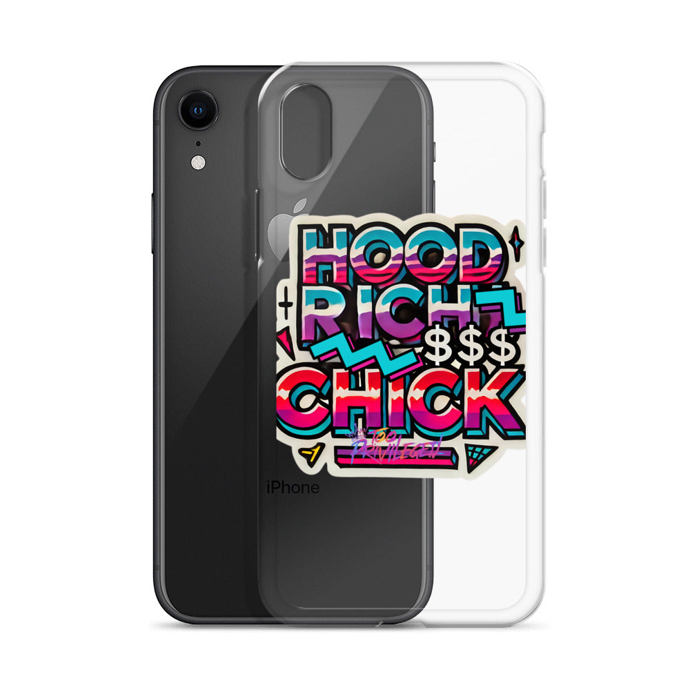 90s Flair Clear Case for iPhone®