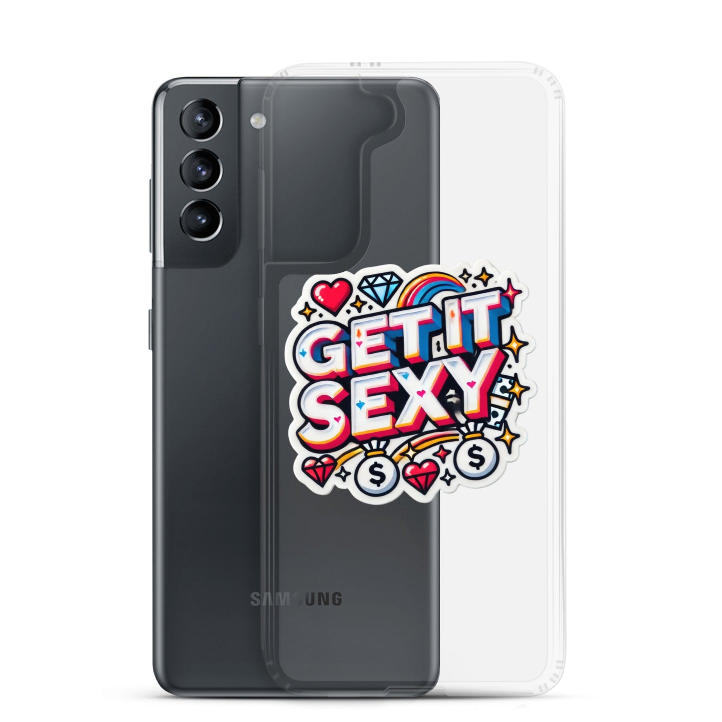 Get It Sexy Clear Case for Samsung®