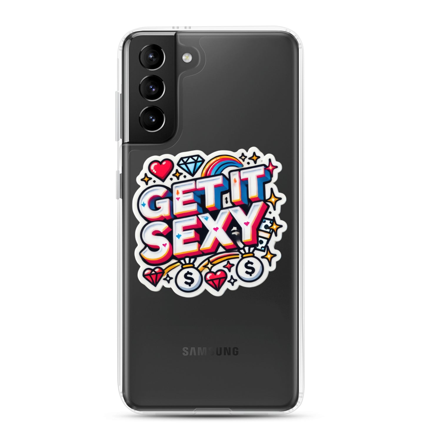 Get It Sexy Clear Case for Samsung®