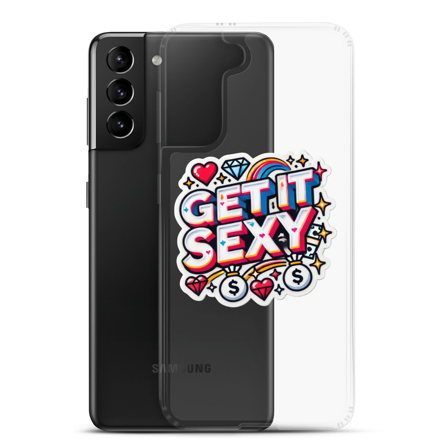 Get It Sexy Clear Case for Samsung®