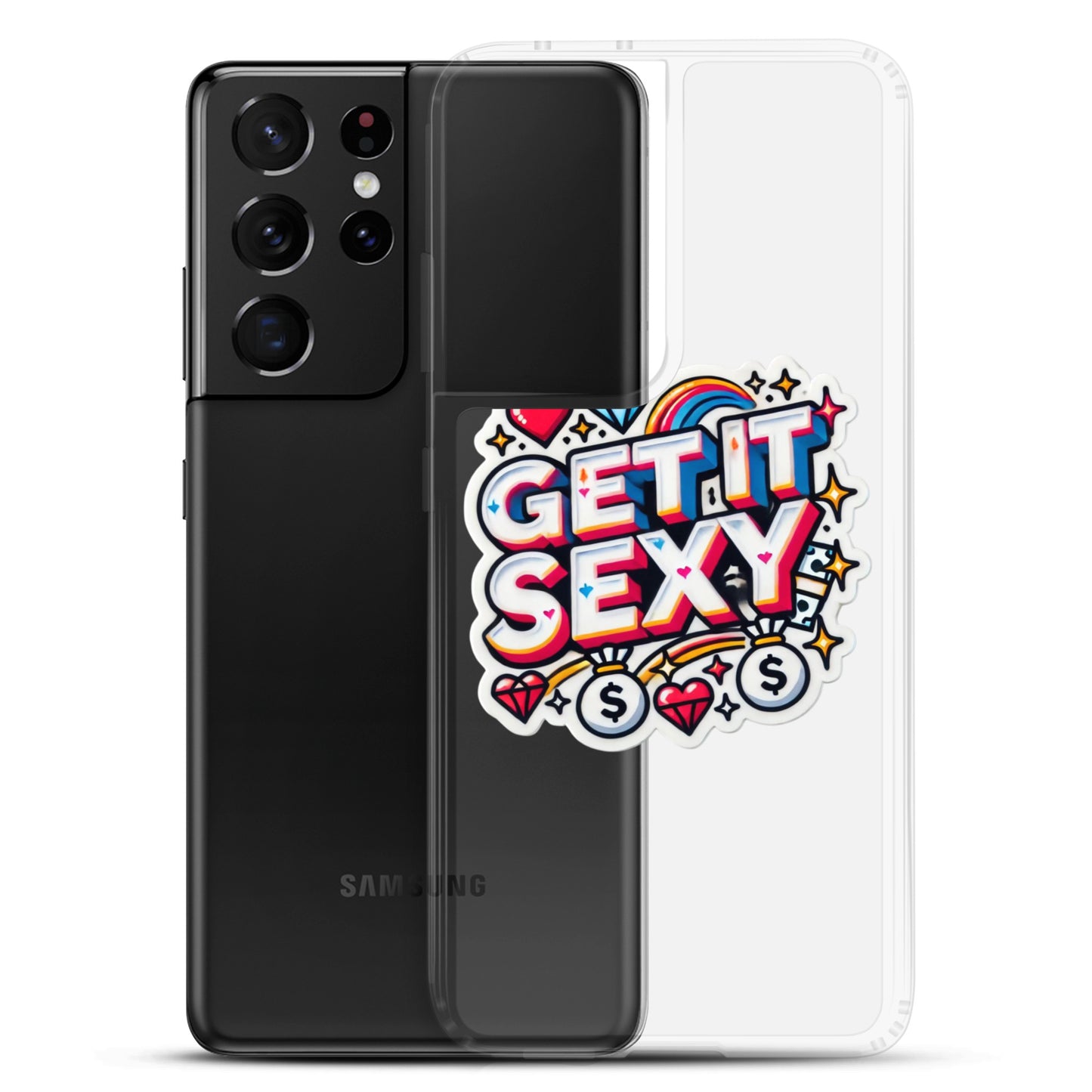 Get It Sexy Clear Case for Samsung®