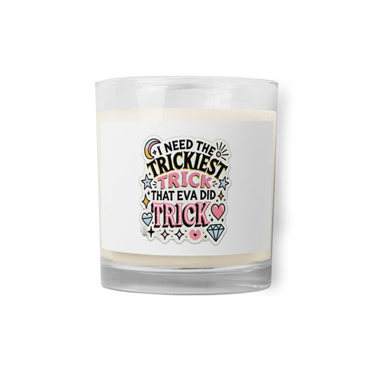 Trickiest Trick Glass Jar Soy Wax Candle